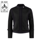 Bonnie Jacket (Black) - MotoGirl Ltd