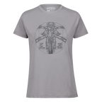 Da Vinci T-Shirt (Grey) - MotoGirl Ltd