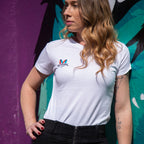 MotoGirl Clothing T-Shirt (White) - MotoGirl Ltd