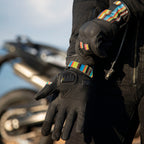 Bessie Gloves (Stripe) - MotoGirl Ltd