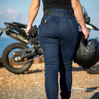 Julia Jeggings (Blue) - MotoGirl Ltd