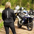 Bonnie Jacket (Black) - MotoGirl Ltd
