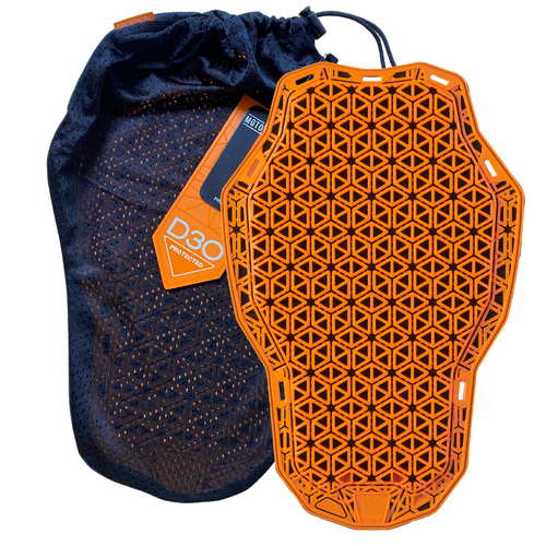 Makoto【超美品】Lost D3.0 Round Tail D3O® Ghost™ L1 - Back Protector – MotoGirl Ltd