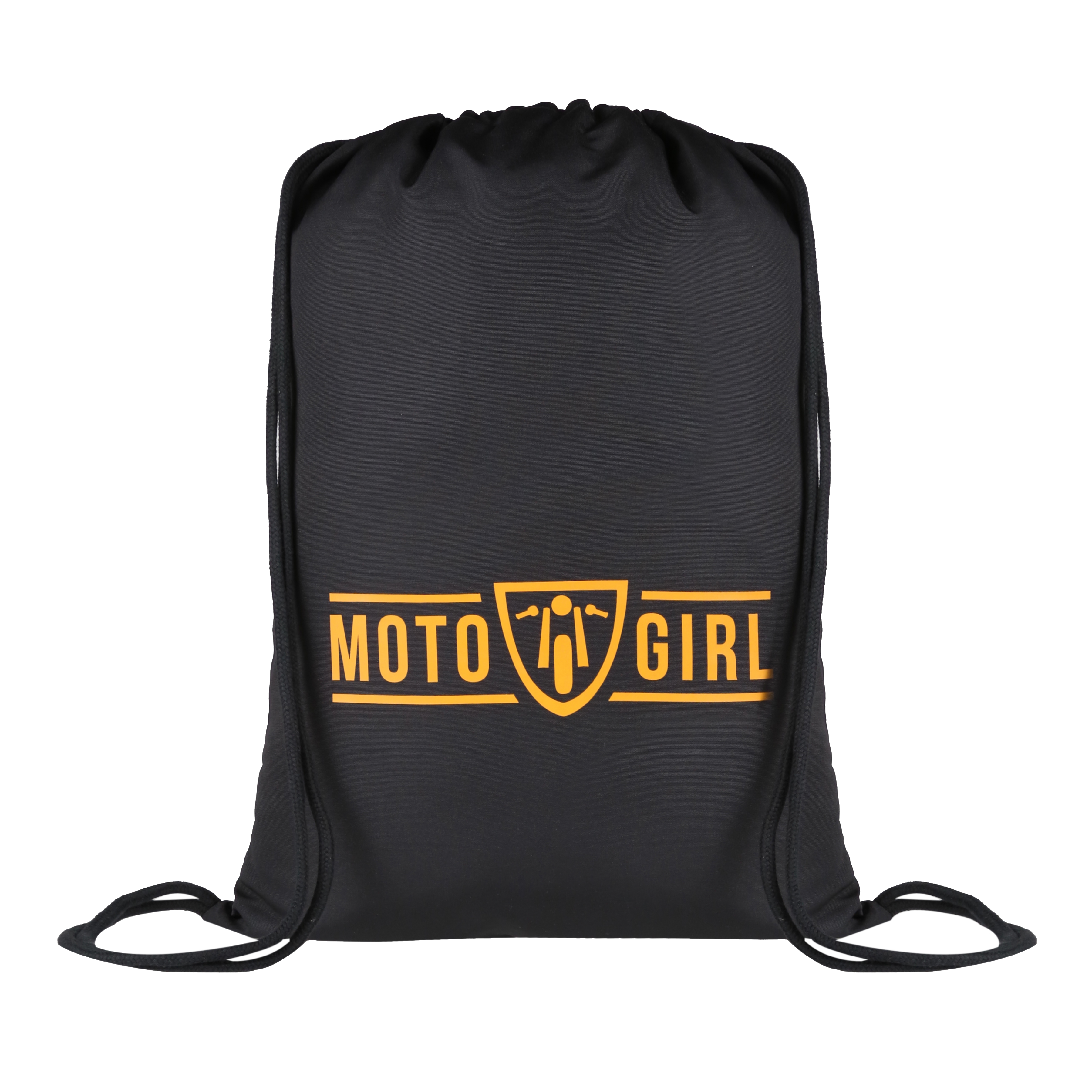 Motogirl Drawstring Bag (Yellow) - MotoGirl Ltd
