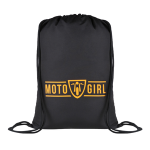 Motogirl Drawstring Bag (Yellow)