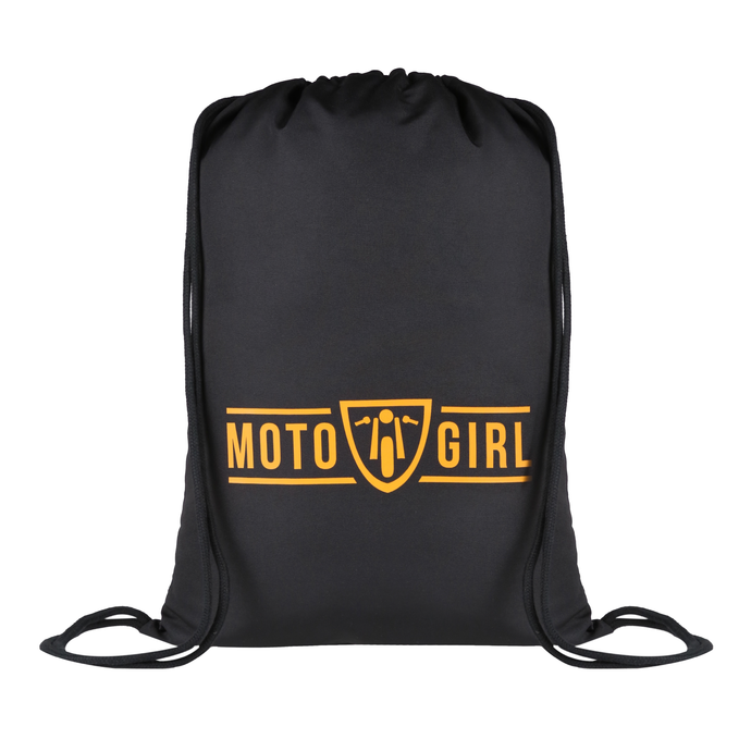 Motogirl Drawstring Bag (Yellow)