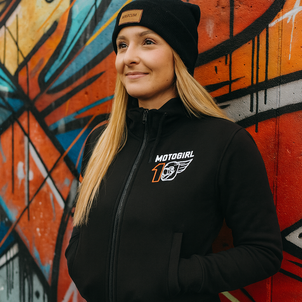 M10 Cropped Hoodie (Full Zip)