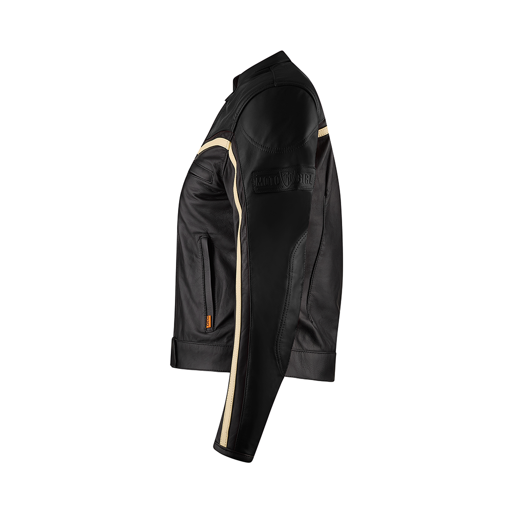 Hayley Black Leather Jacket