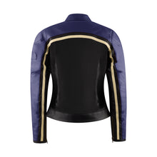 Load image into Gallery viewer, Hayley Purple Leather Jacket
