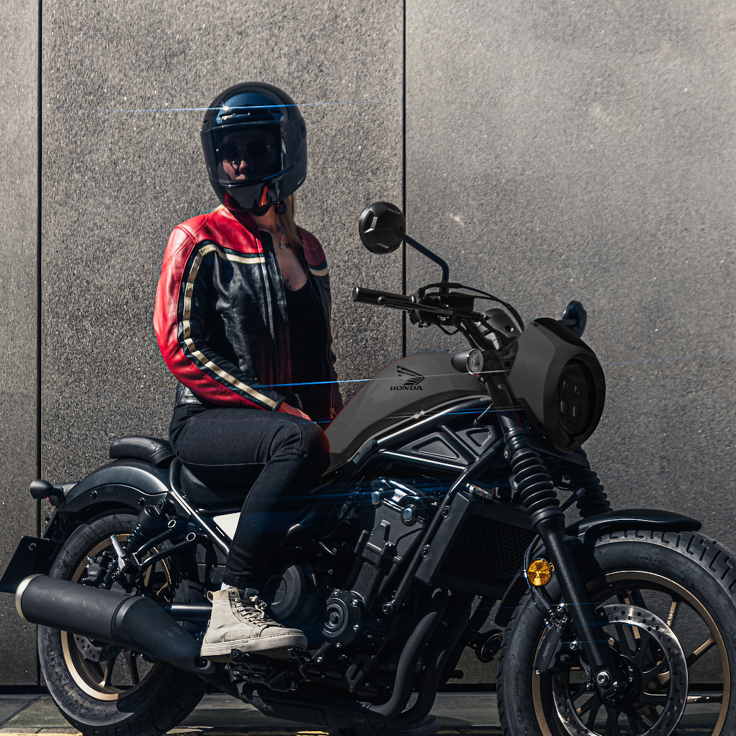 Hayley Red Leather Jacket