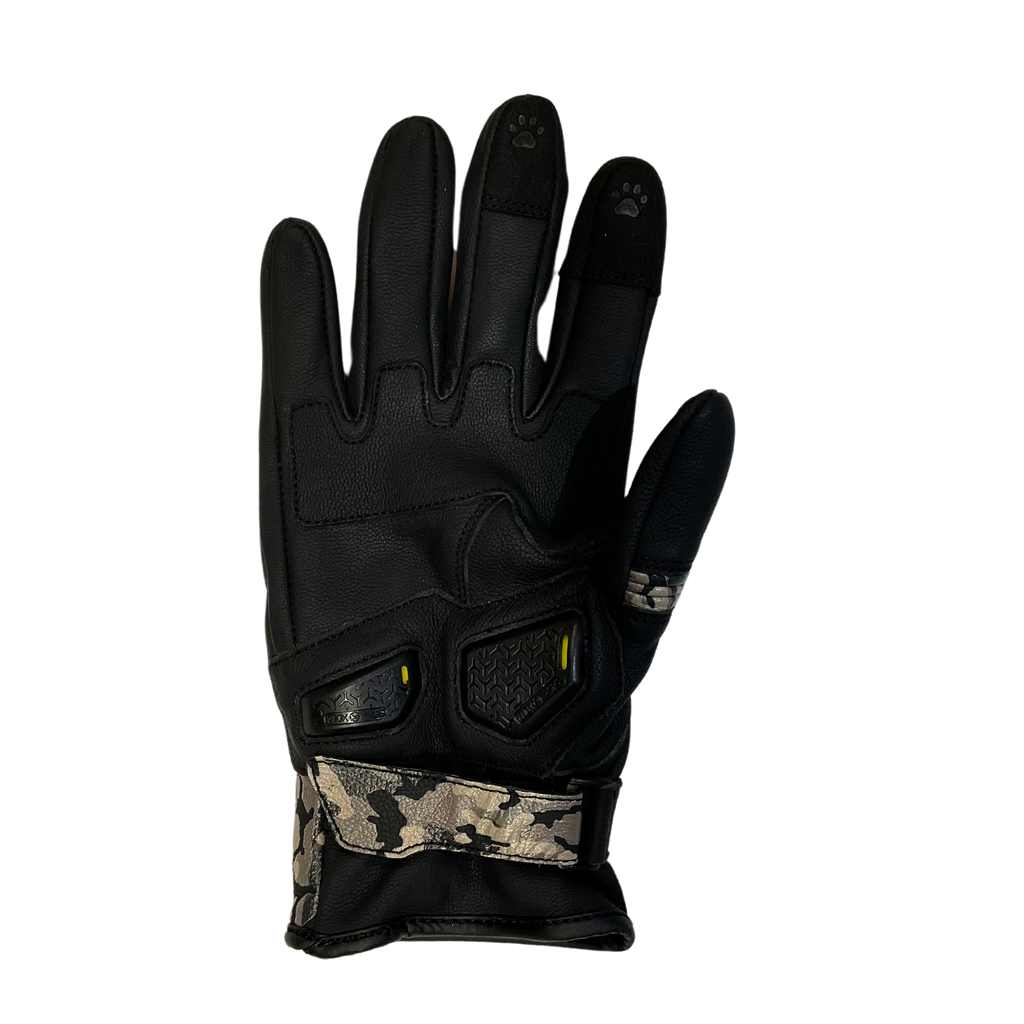 Bessie Gloves (Camo) - MotoGirl Ltd