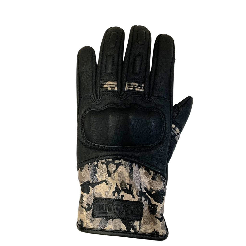 Bessie Gloves (Camo) - MotoGirl Ltd
