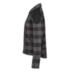 Jessie Flannel Jacket (Grey) - MotoGirl Ltd