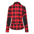 Jessie Flannel Jacket (Red) - MotoGirl Ltd