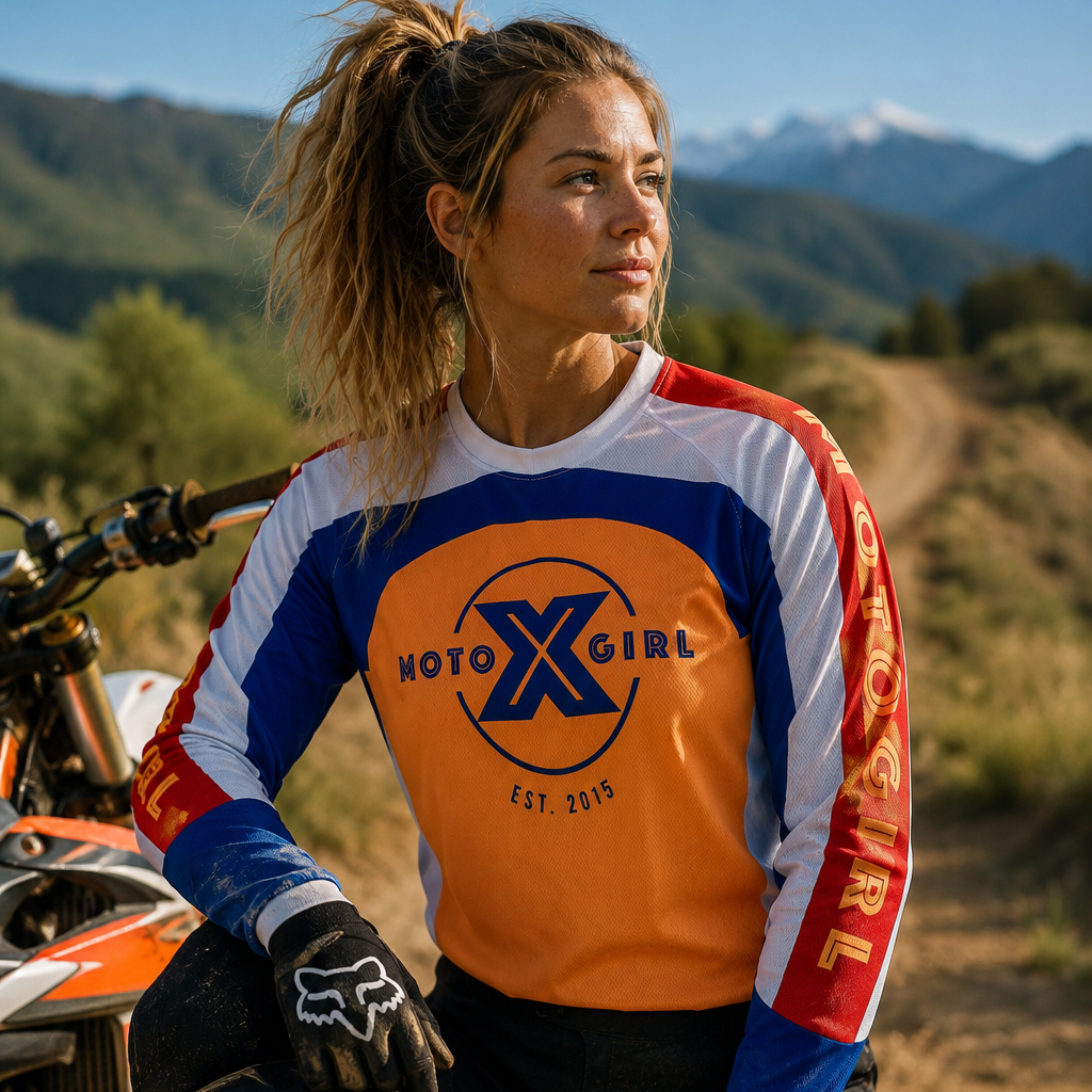 MX Jersey Retro - MotoGirl Ltd