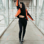 Isla Black Jeans - MotoGirl Ltd