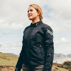 Bonnie Jacket (Black) - MotoGirl Ltd