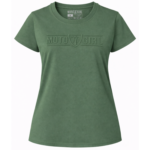 3D T-Shirt (Olive Green) - MotoGirl Ltd