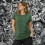 3D T-Shirt (Olive Green) - MotoGirl Ltd