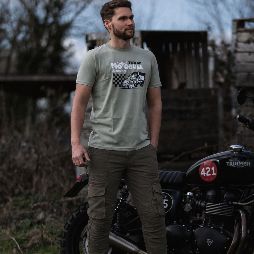 Ryan Cargo Olive Green (For Him) - MotoGirl Ltd