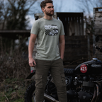 Ryan Cargo Olive Green (For Him) - MotoGirl Ltd