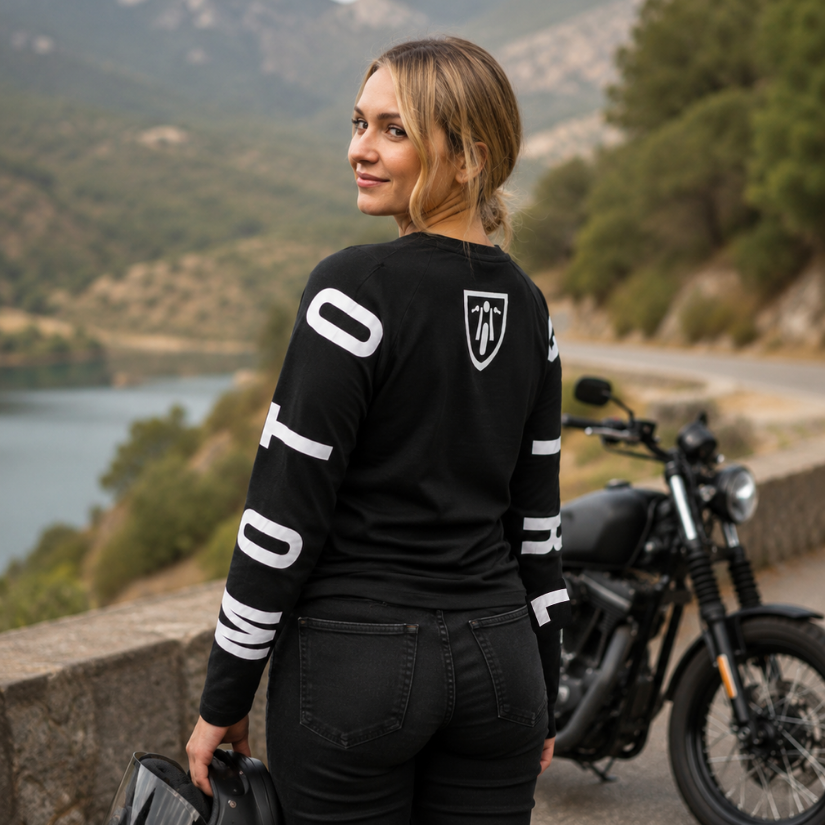 MotoGirl Long Sleeve Back Shield - MotoGirl Ltd