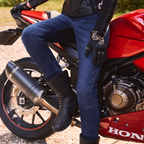 Isla Blue Jeans - MotoGirl Ltd