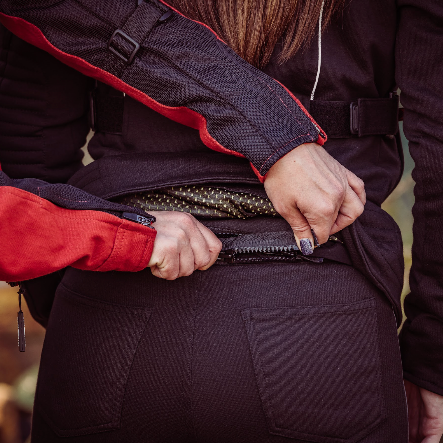 Zip Leggings - MotoGirl Ltd