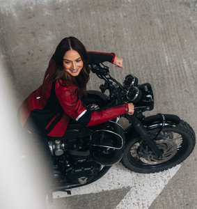 MOTO GIRL MOTOGIRL Ribbed Black Motorcycle Motorbike Leggings Petite Leg  28 £165.00 - PicClick UK