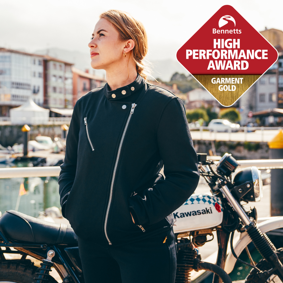 Sherrie Black Jacket - MotoGirl Ltd