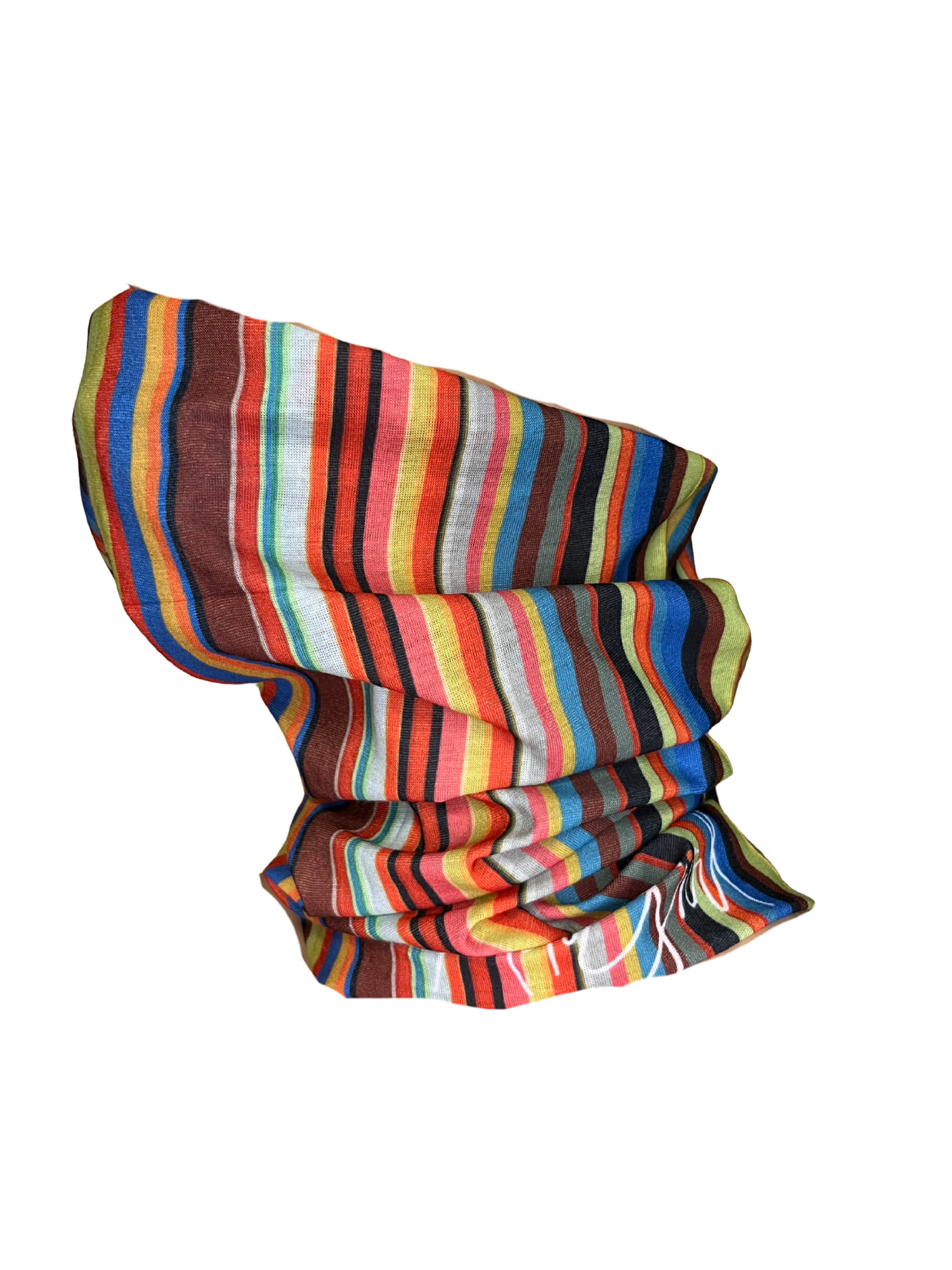 Stripe Neck Tube - MotoGirl Ltd