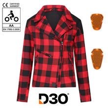 Load image into Gallery viewer, Jessie Flannel Jacket (Red)
