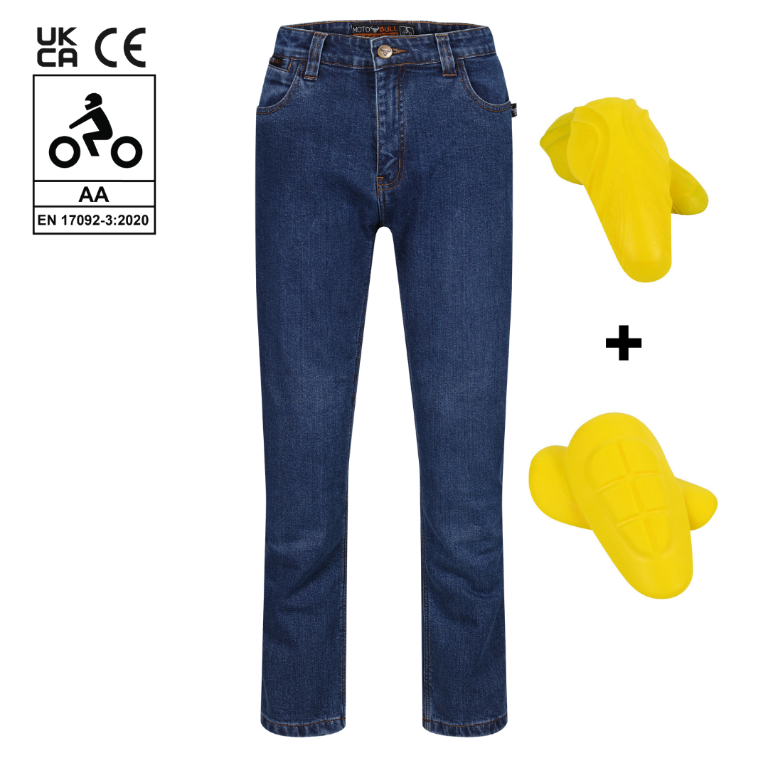 MotoBull Blue Jeans - MotoGirl Ltd