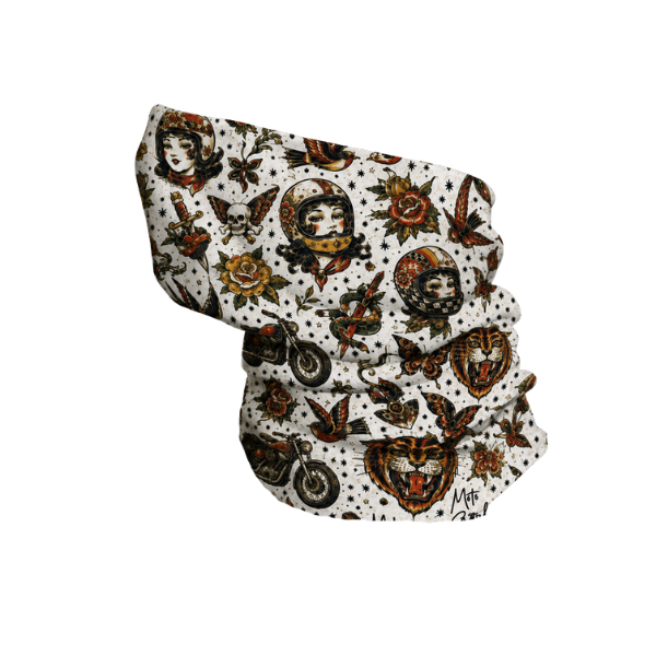Bikes N' Roses Neck Tube