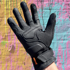 Yoko Gloves (Black) - MotoGirl Ltd