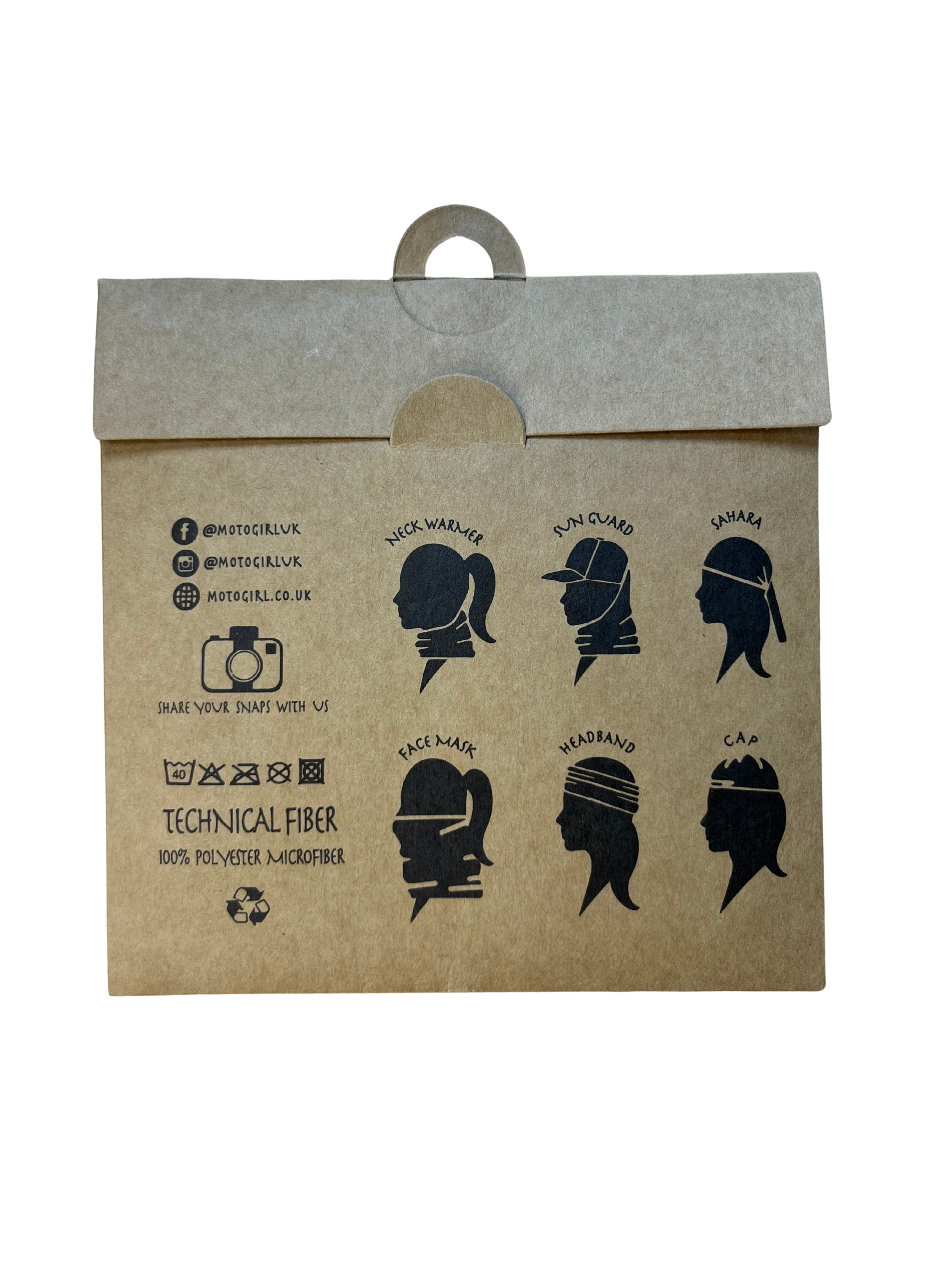 Pop Art Neck Tube - MotoGirl Ltd