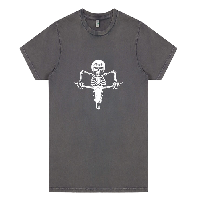 Riding Bones (Stone Wash Grey)