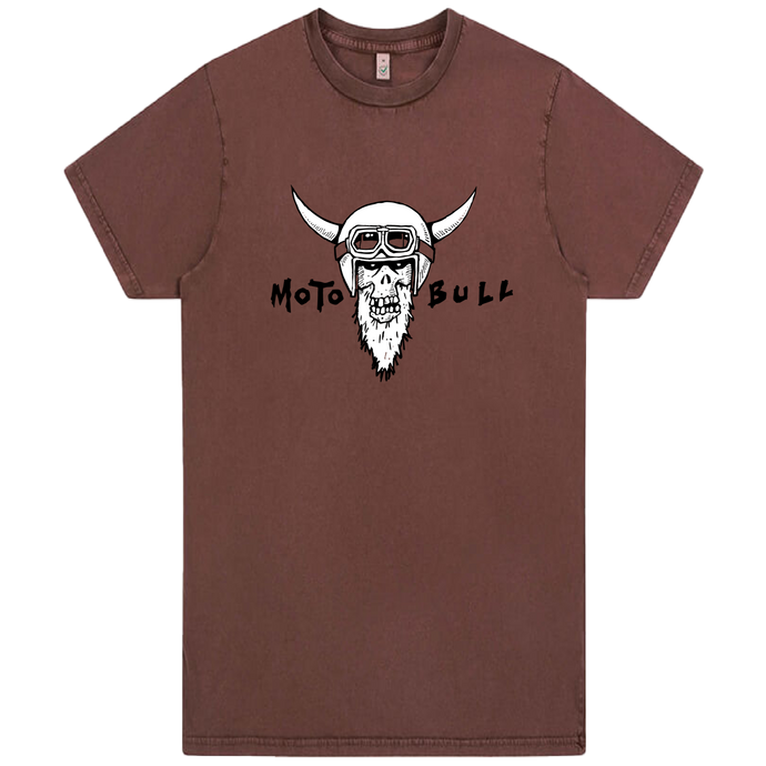 MotoBull Viking (Stone Wash Burgundy)