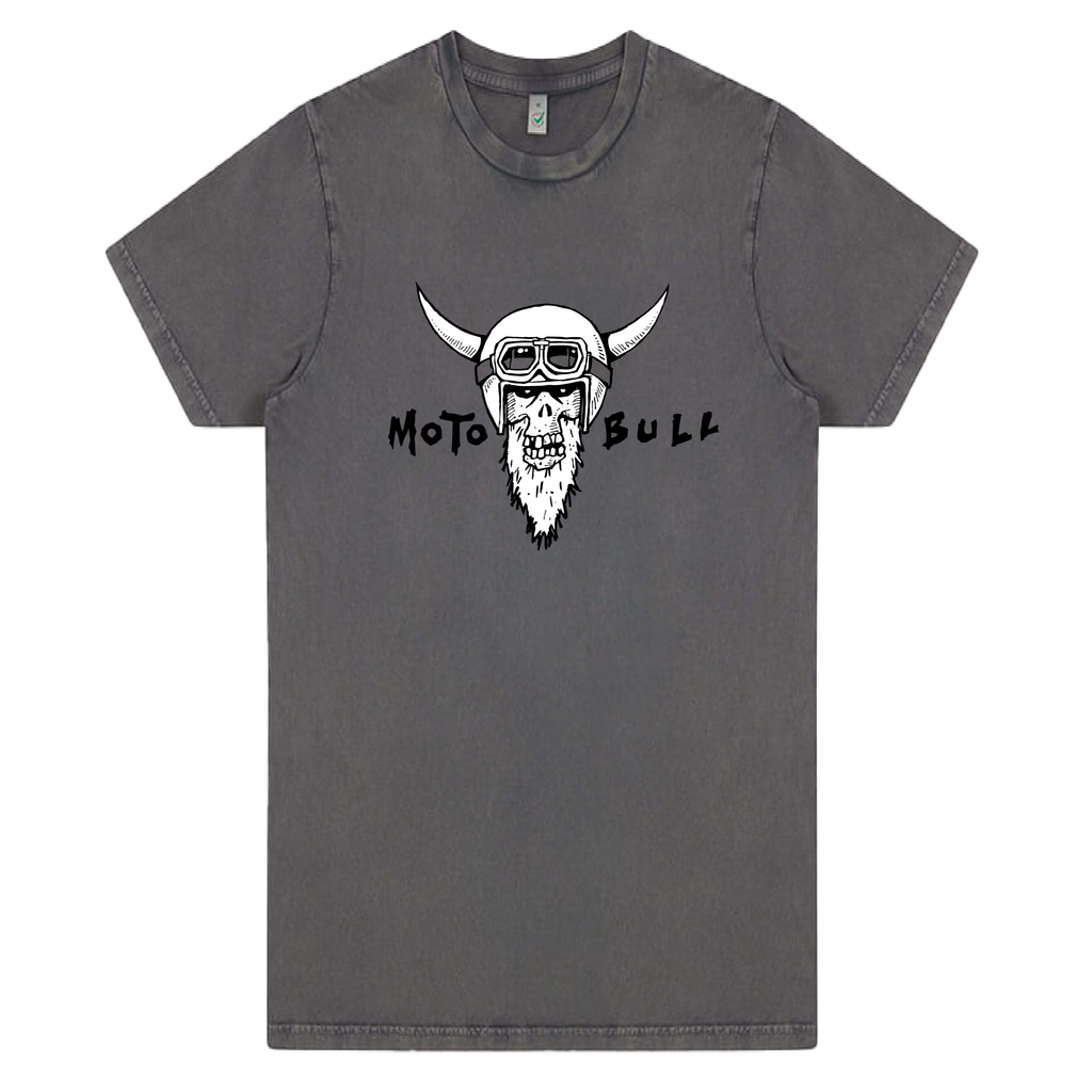 MotoBull Viking (Stone Wash Grey) - MotoGirl Ltd