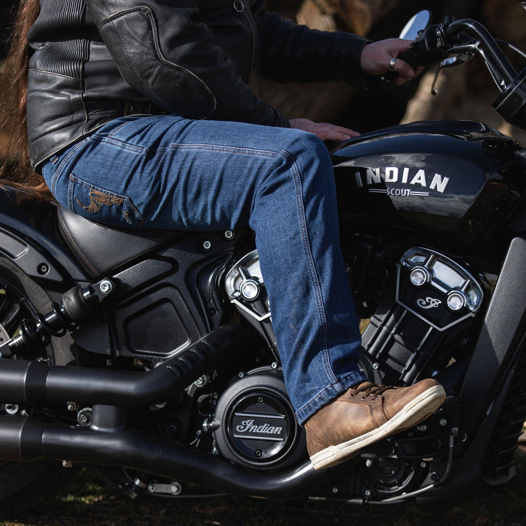 MotoBull Blue Jeans - MotoGirl Ltd