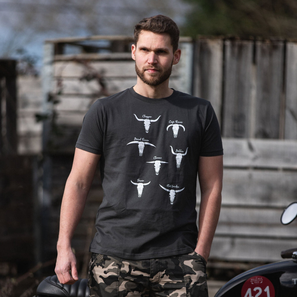 Bull Types (Dark Charcoal) - MotoGirl Ltd