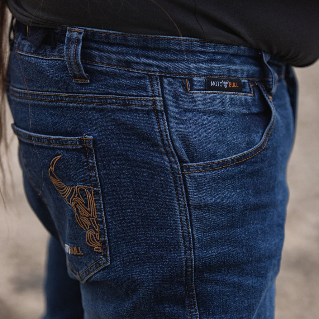 MotoBull Blue Jeans - MotoGirl Ltd
