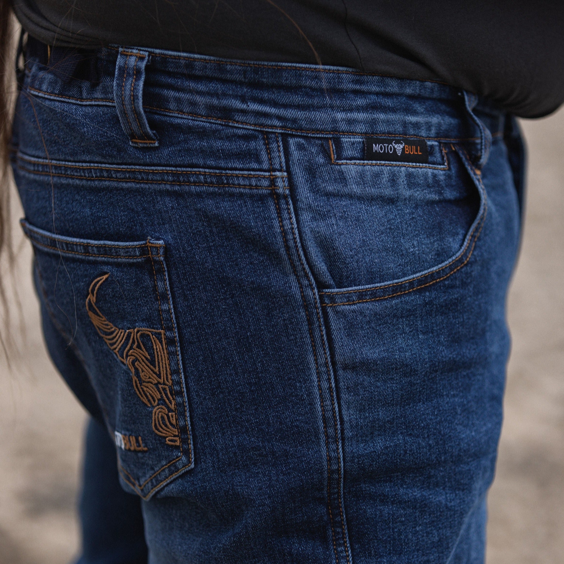 MotoBull Blue Jeans - MotoGirl Ltd