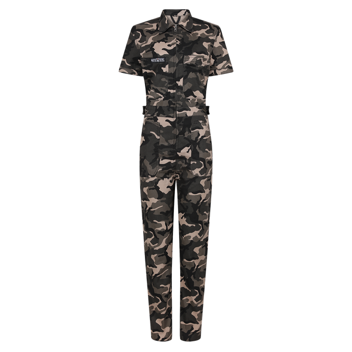 Camouflage jumpsuit top for sale