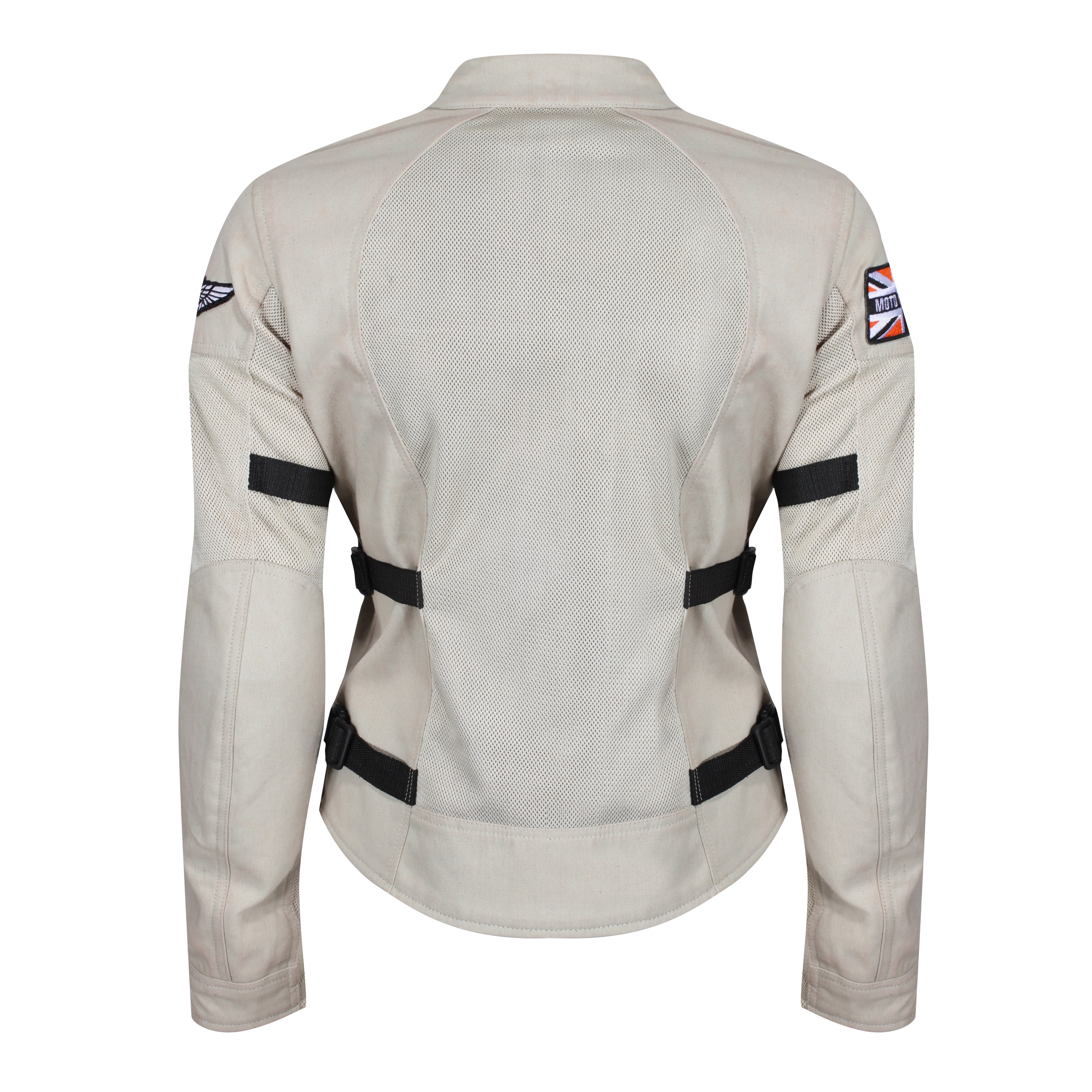 Jodie Summer Jacket (Natural) - MotoGirl Ltd