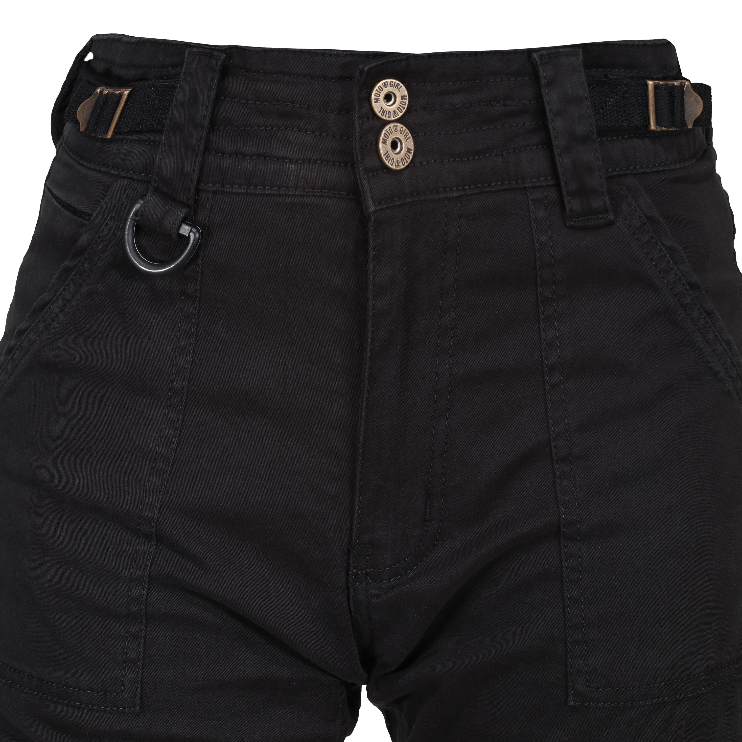 Lara Cargo Black Trousers