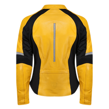 Load image into Gallery viewer, Fiona Yellow Leather Jacket
