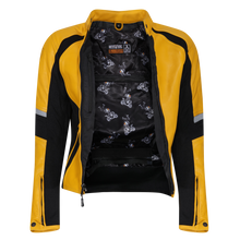 Load image into Gallery viewer, Fiona Yellow Leather Jacket
