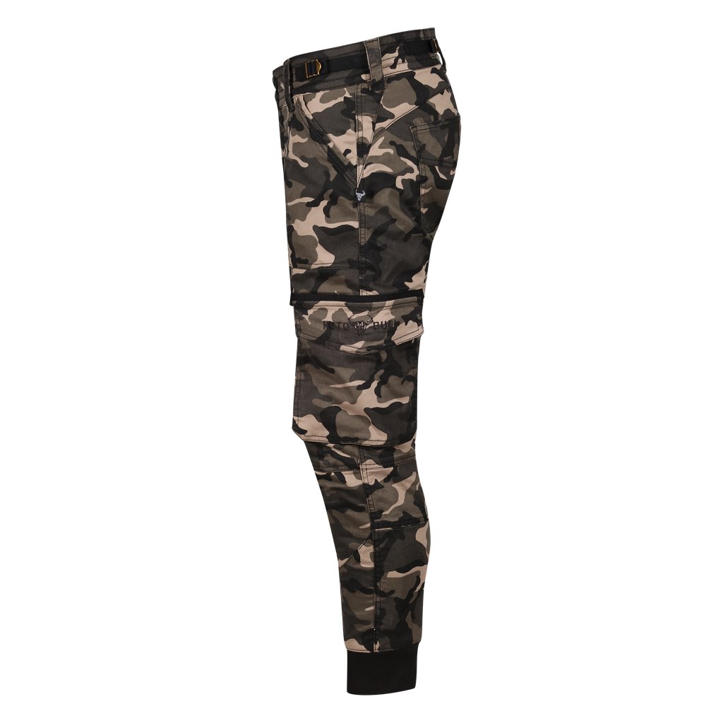 Ryan Cargo Camo Trousers - MotoGirl Ltd