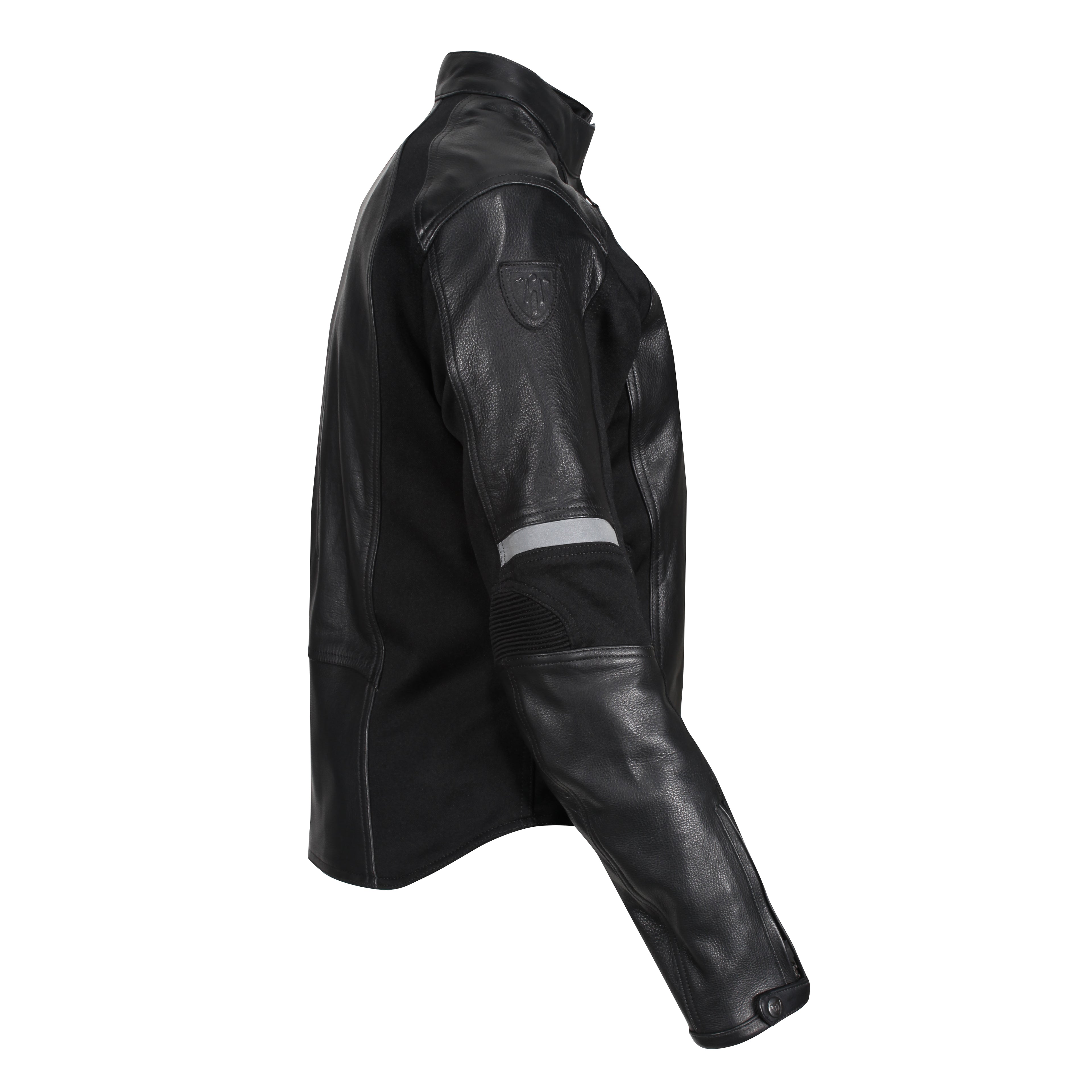 Fiona Black Leather Jacket - MotoGirl Ltd